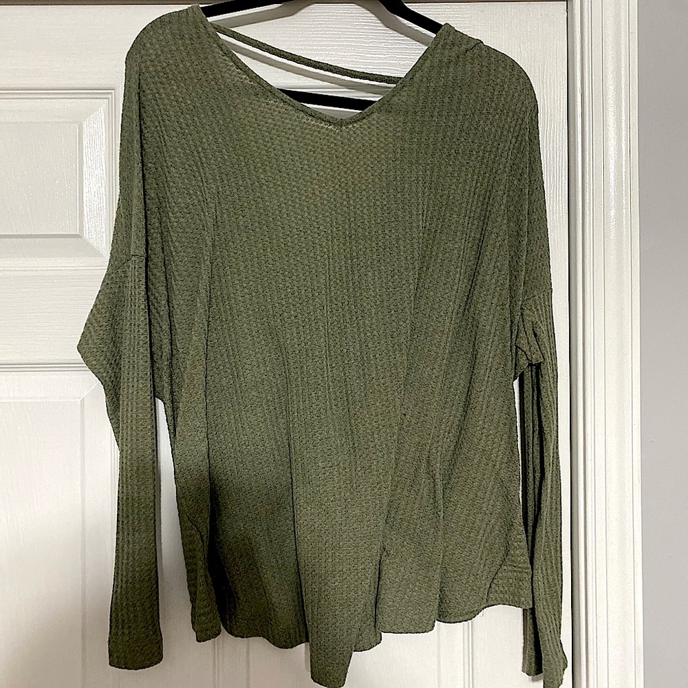 Open Back Sweater